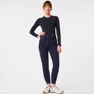 Figs Scrubs  High Waisted Zamora Jogger Scrubs Pants